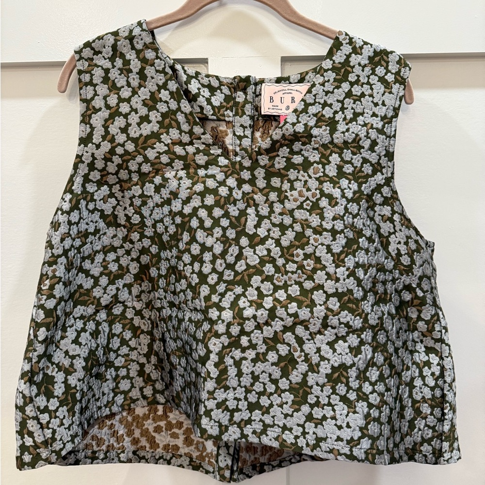 Buru Floral Sleeveless Top